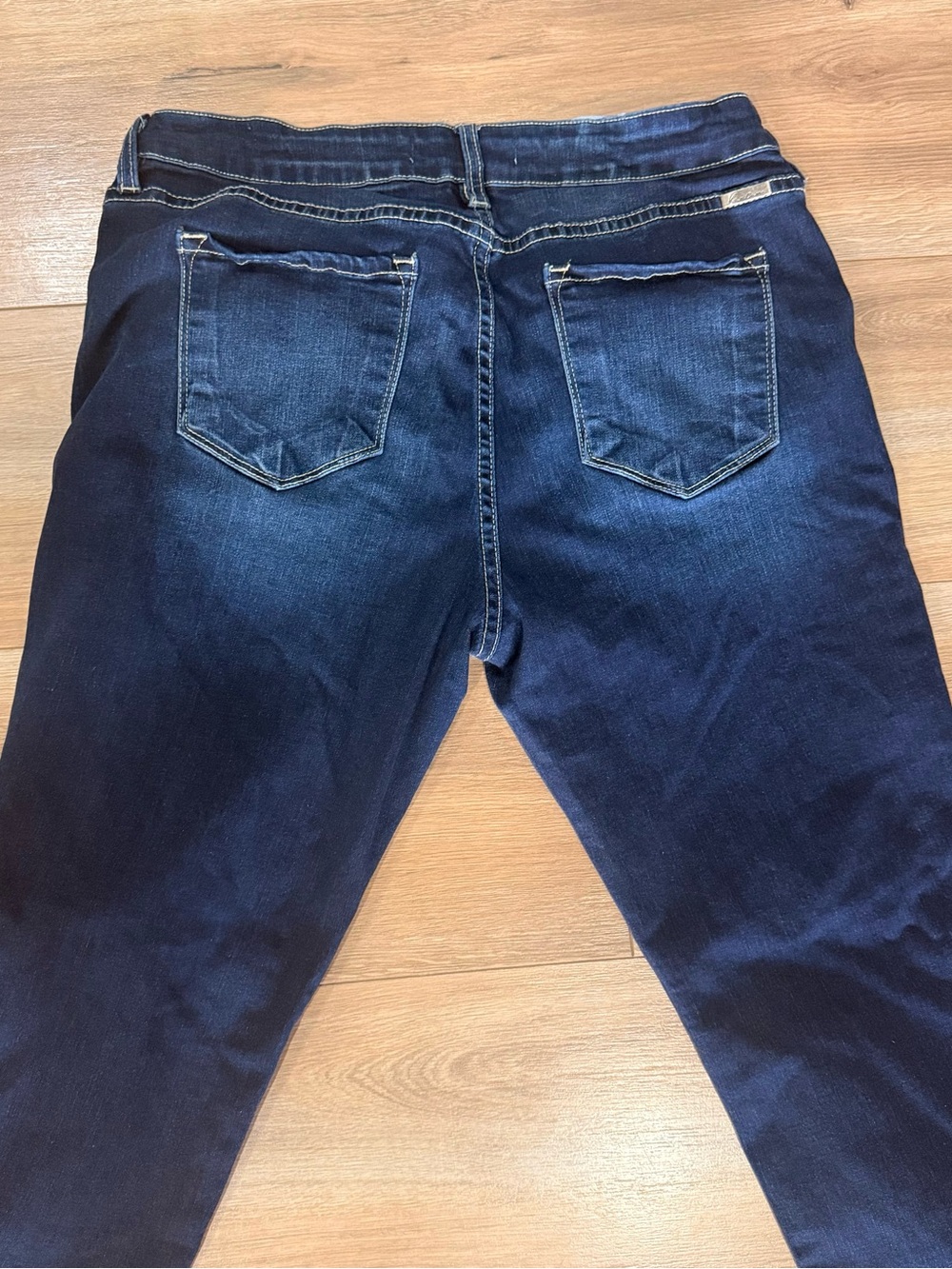 KanCan Navy Blue High-Rise Skinny Jeans 15/31 - Picture 5 of 7